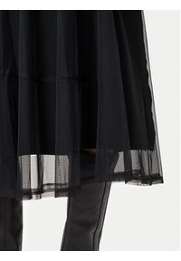 DKNY Spódnica midi P5GG7CMD Czarny Regular Fit. Kolor: czarny. Materiał: syntetyk #5