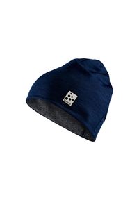 Czapka Craft microfleece ponytail. Kolor: niebieski. Materiał: mikrofibra. Sezon: zima. Styl: sportowy #1