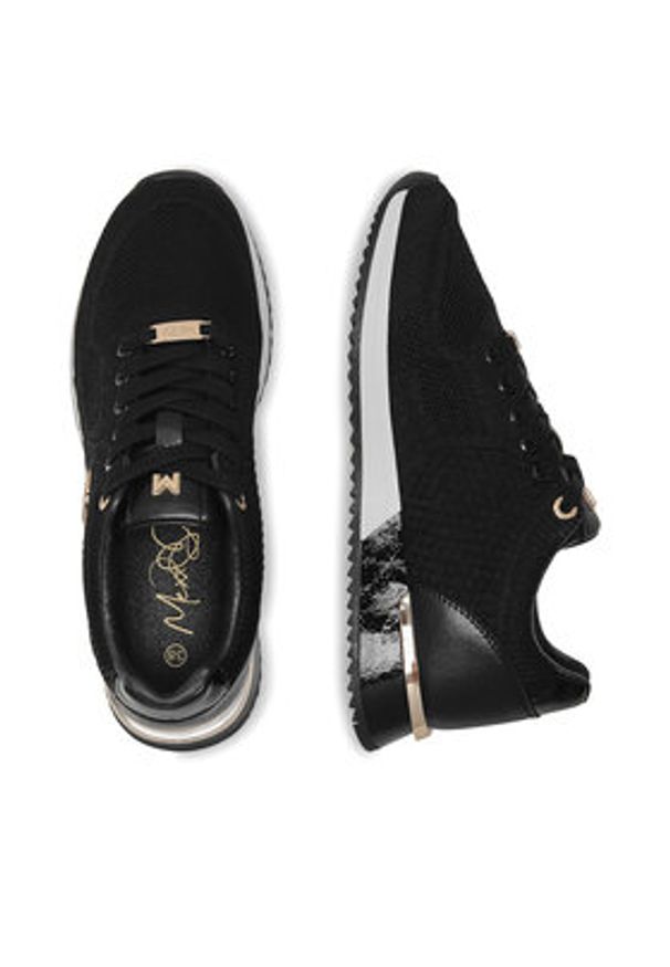 MEXX Sneakersy MIRL1010941W-01 Czarny. Kolor: czarny. Materiał: materiał