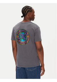 DC T-Shirt ADYZT05458 Szary Heritage Fit. Kolor: szary. Materiał: bawełna #5