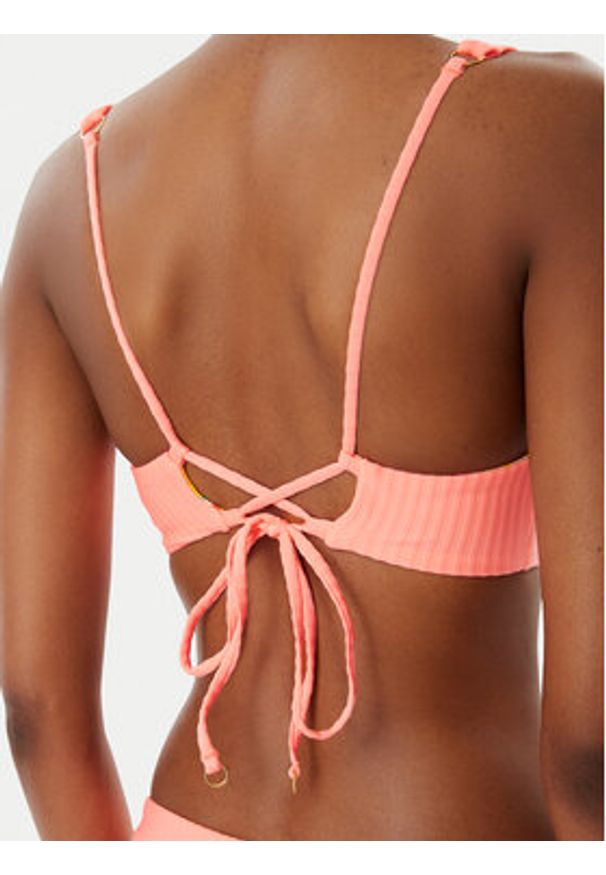 Maaji Góra od bikini Victoria PT3509SBR007 Koralowy. Kolor: pomarańczowy. Materiał: syntetyk