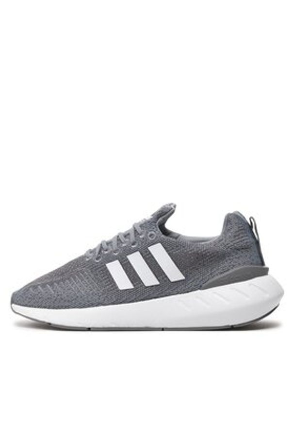 Adidas - adidas Sneakersy Swift Run 22 GZ3495 Szary. Kolor: szary. Materiał: materiał. Sport: bieganie