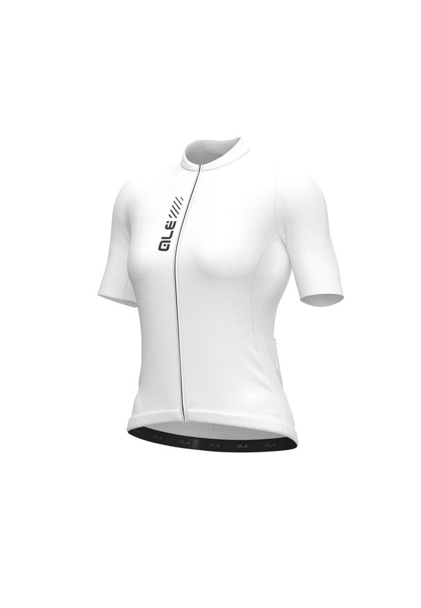 ALÉ CYCLING - Koszulka rowerowa damska Alé Cycling Solid Color Block 2.0. Kolor: czarny, biały, wielokolorowy