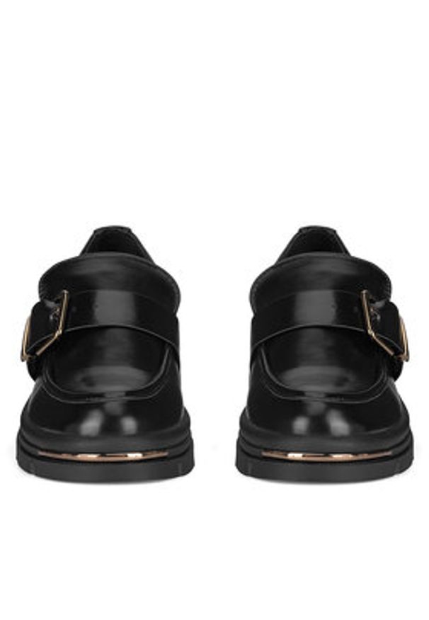 MEXX Loafersy MI001201343W Czarny. Kolor: czarny. Materiał: materiał