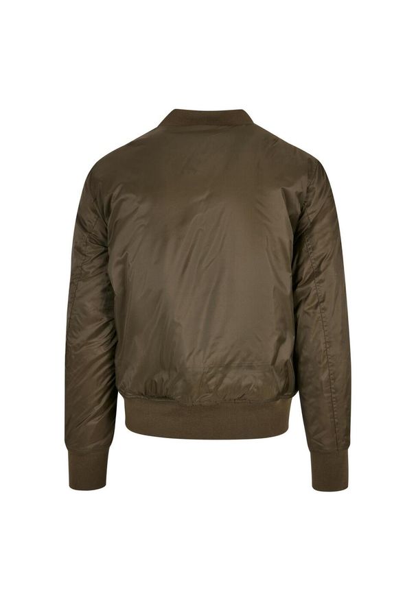 BUILD YOUR BRAND - Męska Kurtka Bomber. Kolor: zielony
