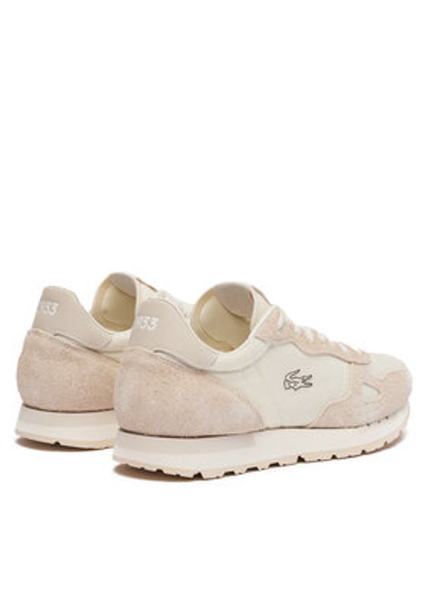 Lacoste Sneakersy Partner 70s 747SMA0007 Écru. Materiał: materiał
