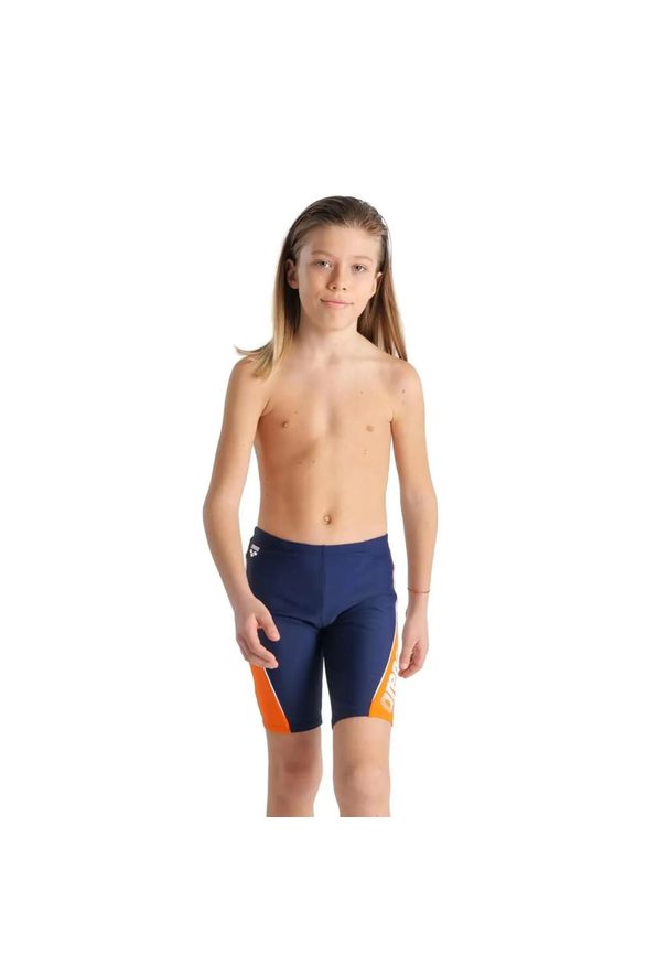 Spodenki kąpielowe chłopięce kąpielówki jammery na basen Arena Thrice. Kolor: niebieski