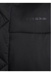 Tommy Jeans Kurtka puchowa Satin DW0DW16587 Czarny Regular Fit. Kolor: czarny. Materiał: syntetyk #7