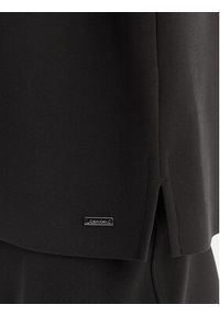 Calvin Klein Polo LV044E241G Czarny Relaxed Fit. Typ kołnierza: polo. Kolor: czarny. Materiał: syntetyk #5