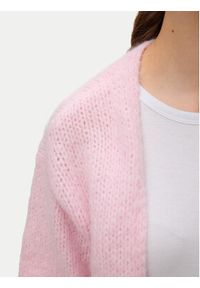 Vero Moda Kardigan Maybe 10348316 Różowy Regular Fit. Kolor: różowy. Materiał: syntetyk #5