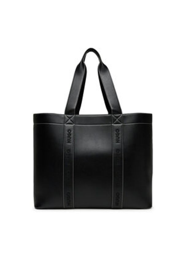 Hugo - HUGO Torebka 50547481 Czarny. Kolor: czarny. Materiał: skórzane