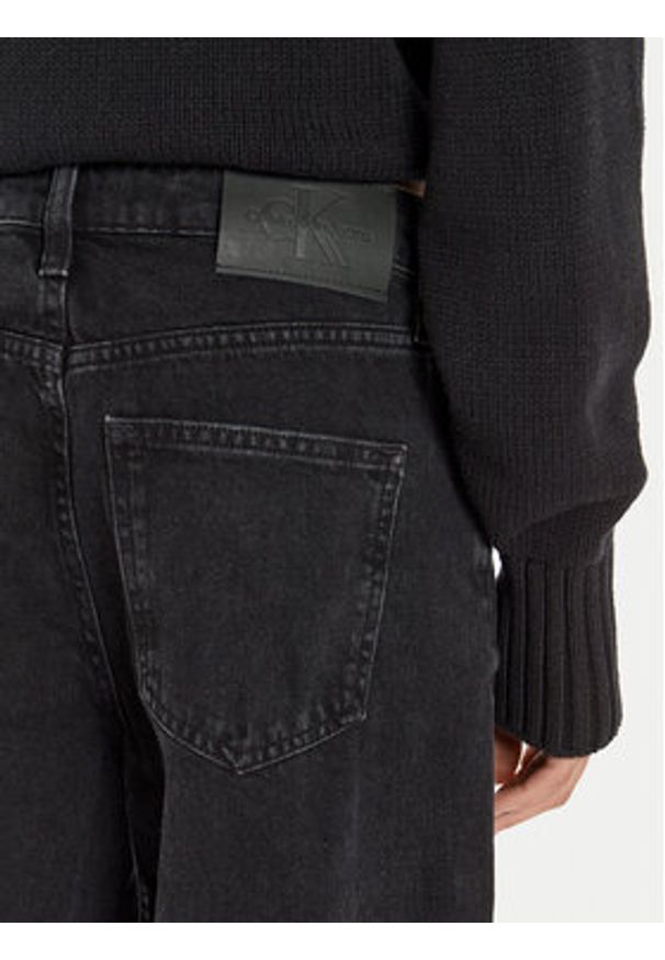 Calvin Klein Jeans Jeansy 90's J20J225389 Czarny Loose Fit. Kolor: czarny
