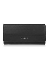 PAOLO PERUZZI - Portfel damski skórzany czarny duży z RFID Paolo Peruzzi AL-01-BL. Kolor: czarny. Materiał: skóra #1