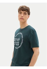 Tom Tailor Denim T-Shirt 1043491 Zielony Regular Fit. Kolor: zielony. Materiał: bawełna #4