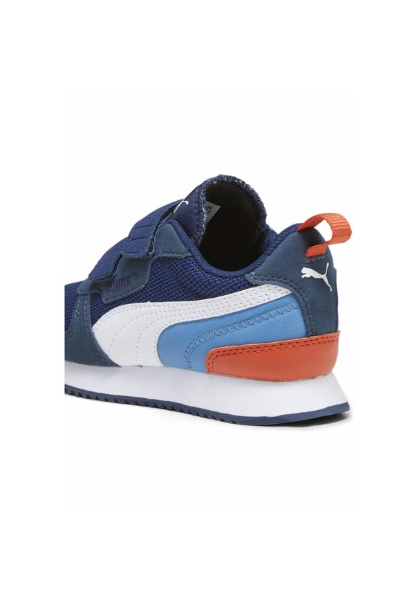 Puma - Dziecięce buty sportowe R78 PUMA Persian Blue White Inky Regal. Kolor: biały, niebieski, wielokolorowy. Sezon: lato