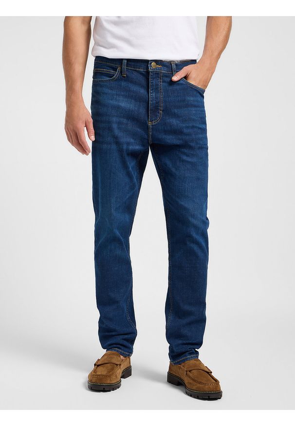 Lee - MESKIE SPODNIE LEE AUSTIN DEEP OCEAN 112365103