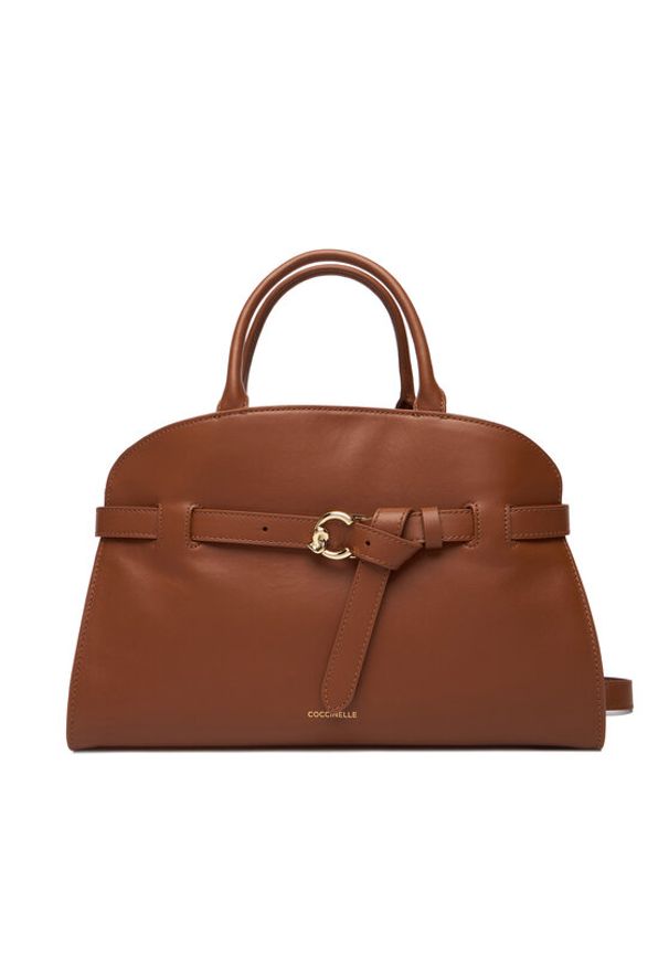 Coccinelle Torebka TLA Coccinellesabine E1 TLA 18 04 01 Brązowy. Kolor: brązowy. Materiał: skórzane