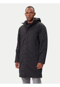 EA7 Emporio Armani Płaszcz zimowy 7M000690 AF15952 UC001 Czarny Regular Fit. Kolor: czarny. Materiał: syntetyk. Sezon: zima