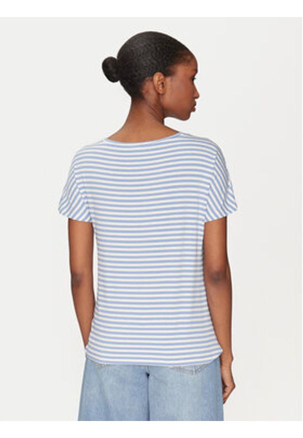 Marella T-Shirt Congo 2515971041 Błękitny Regular Fit. Kolor: niebieski. Materiał: wiskoza