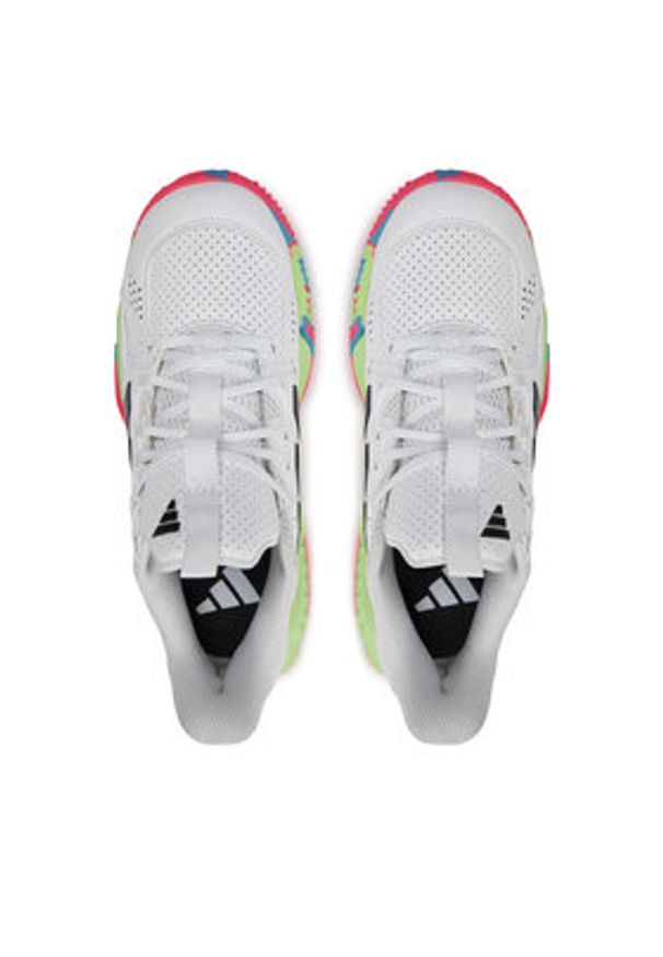 Adidas - adidas Buty halowe Court Flight IE0840 Biały. Kolor: biały. Materiał: materiał