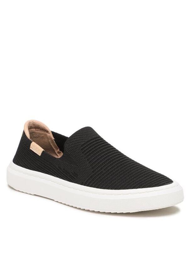 Tenisówki Ugg. Kolor: czarny. Materiał: materiał