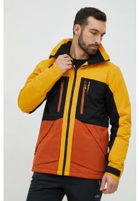 Protest kurtka narciarska Prtgooz kolor żółty. Kolor: żółty. Materiał: materiał. Sezon: zima. Sport: narciarstwo #5