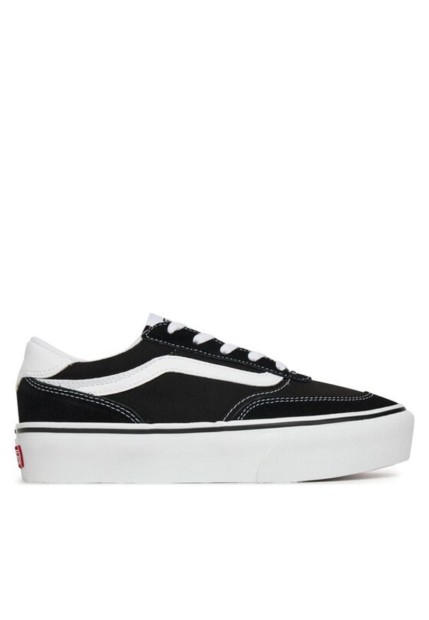 Vans Tenisówki C-BROOKLYN LS PLATFORM VN000DC4BA2 Czarny. Kolor: czarny. Materiał: zamsz, skóra. Obcas: na platformie