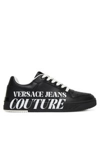 Versace Jeans Couture Sneakersy 80YA3SJ5 Czarny. Kolor: czarny. Materiał: skóra #1
