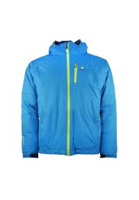 PEAK MOUNTAIN - Kurtka narciarska 3 w 1 Peak Mountain Cixi. Kolor: niebieski. Sezon: zima. Sport: narciarstwo #1