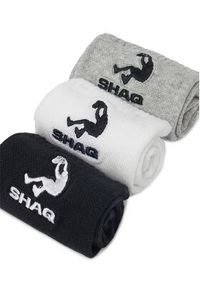 Shaq Skarpety AS_SHQ_H_001W_SS25 (3-PACK) Kolorowy. Materiał: materiał, bawełna. Wzór: kolorowy