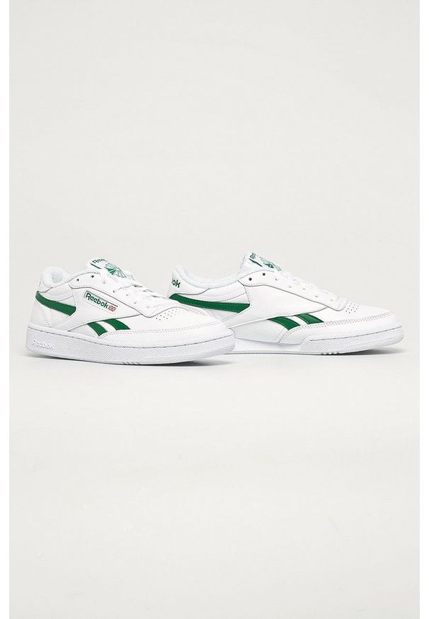 Reebok Classic - Buty skórzane Club C Revenge. Nosek buta: okrągły. Zapięcie: sznurówki. Kolor: biały. Materiał: skóra. Model: Reebok Classic, Reebok Club