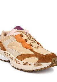 Guess Sneakersy FLTBRZ LEP12 Beżowy. Kolor: beżowy. Materiał: materiał #3