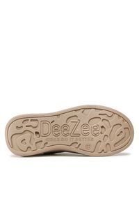 DeeZee Sneakersy TS5126K-10A Brązowy. Kolor: brązowy. Materiał: skóra