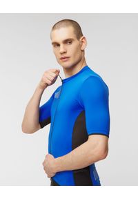ALÉ CYCLING - Koszulka rowerowa ALE CYCLING COLOR BLOCK. Materiał: skóra, mesh, materiał, tkanina