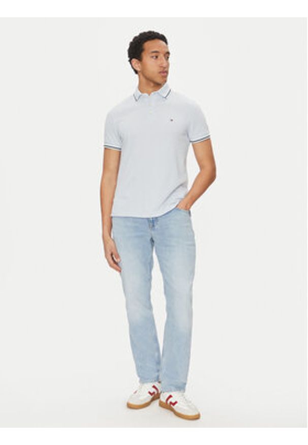 TOMMY HILFIGER - Tommy Hilfiger Jeansy Denton MW0MW38813 Niebieski Straight Fit. Kolor: niebieski