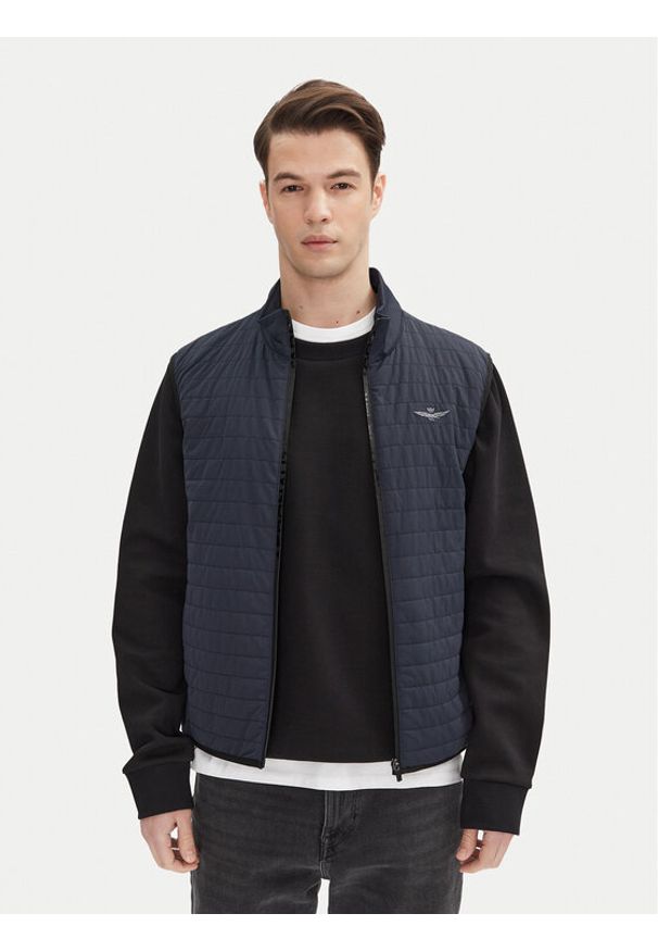 Aeronautica Militare Kamizelka 251AB2206CT3264 Granatowy Regular Fit. Kolor: niebieski. Materiał: syntetyk