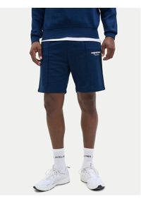 Jack & Jones - Jack&Jones Szorty sportowe Vesterbro 12252251 Niebieski Loose Fit. Kolor: niebieski. Materiał: bawełna, syntetyk. Styl: sportowy