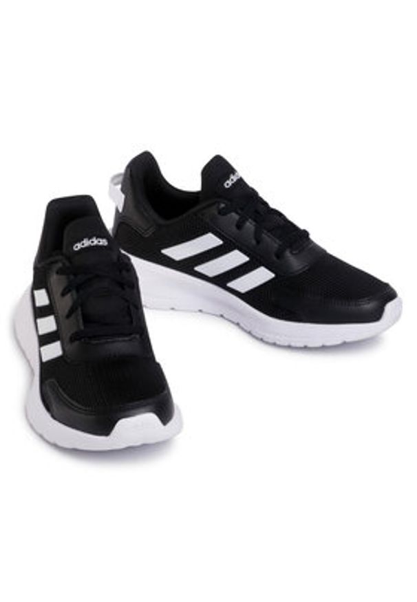 Adidas - adidas Sneakersy Tensaur Run K EG4128 Czarny. Kolor: czarny. Materiał: materiał. Sport: bieganie