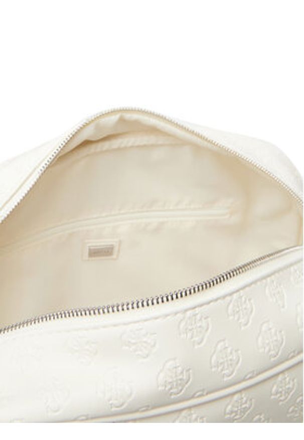 Guess Torba weekendowa V6GZ02 W2109 Écru. Kolor: kremowy. Materiał: skóra