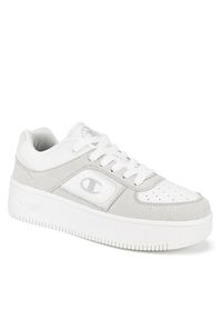 Champion Sneakersy FOUL PLAY PLAT VELOUR S11702-ES002 Szary. Kolor: szary. Materiał: skóra #6
