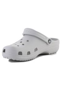 Chodaki Crocs Classic Atmosphere 10001-1FT szare. Okazja: na co dzień. Kolor: szary. Materiał: materiał. Sezon: lato. Styl: casual, klasyczny #6