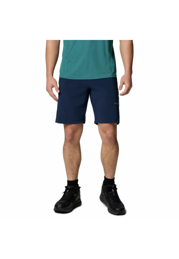 columbia - Spodenki trekkingowe męskie Columbia Triple Canyon Short II. Kolor: niebieski. Sport: turystyka piesza