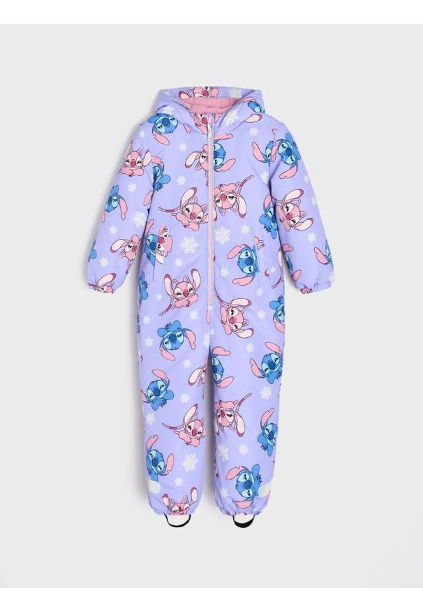 Sinsay - Kombinezon z kapturem Stitch - niebieski. Kolor: niebieski