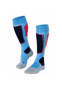 Podkolanówki damskie Falke SK2 Wool. Kolor: niebieski. Sport: bieganie, narciarstwo #1