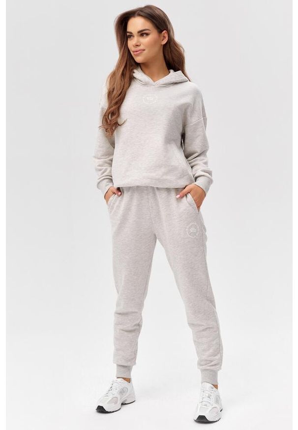ROUGH RADICAL - Damska bluza dresowa Rough Radical Active Hoodie Women. Kolor: szary. Materiał: dresówka
