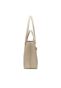 Pinko Torebka Carrie Shopper Big PE 24 PLTT 102832 A1LF Écru. Materiał: skórzane