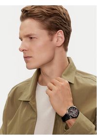 Casio Zegarek Edifice Solar Powered Chronograph EFS-S630BL-5AVUEF Czarny. Kolor: czarny. Materiał: skóra #3