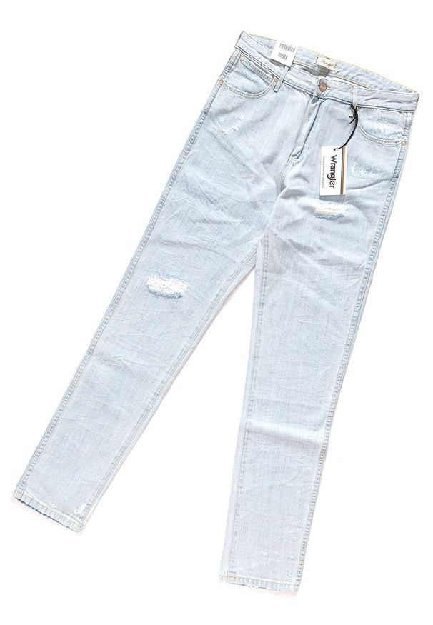 Wrangler - WRANGLER BOYFRIEND BLEACHED RIPPED W27MLK12C