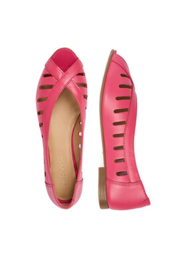 Lasocki Baleriny CEO-RST-ERICA-66 Różowy. Kolor: różowy. Materiał: skóra