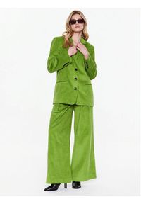 GESTUZ - Gestuz Spodnie materiałowe Megan 10906751 Zielony Relaxed Fit. Kolor: zielony. Materiał: bawełna #3